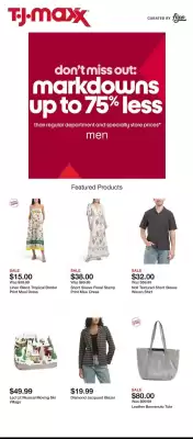 TJ Maxx weekly ad (valid until 15-10)