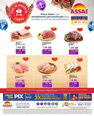 Encarte Assaí Atacadista (válido até 12-10)