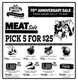 Freson Bros flyer week 42 Page 1