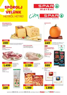 Spar akciós újság (érvényes eddig: 22-10)