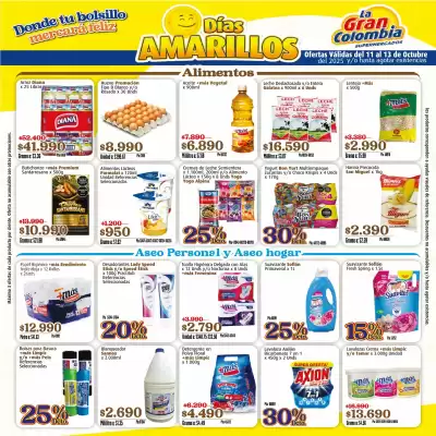 Catálogo La Gran Colombia (válido hasta 13-10)