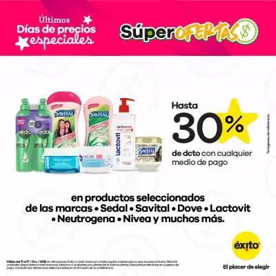 Catálogo Éxito (válido hasta 17-10)