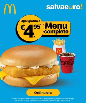 Volantino McDonald's (valido fino al 1-11)