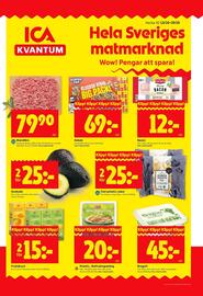ICA Kvantum reklamblad vecka 42 Sida 1