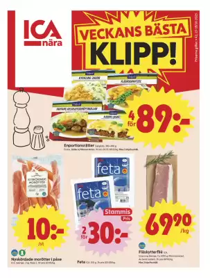 ICA Nära reklamblad (giltig till och med 19-10)