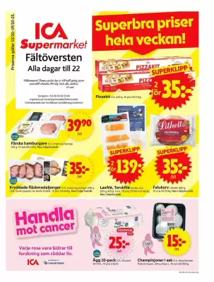 ICA Supermarket reklamblad