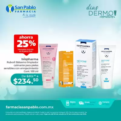 Folleto Farmacia San Pablo (válido hasta 1-11)