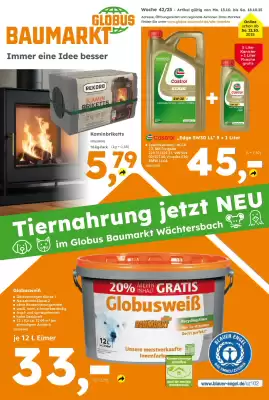 Globus Baumarkt Prospekt (gültig bis 18-10)