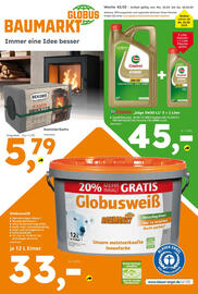 Globus Baumarkt Prospekt Seite 1