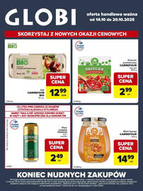 Globi gazetka tydzień 42 Strona 1