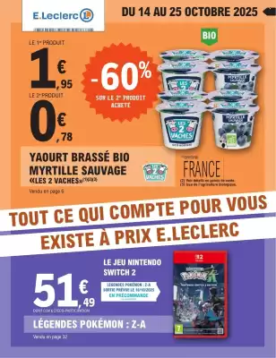 Catalogue E.Leclerc (valable jusqu'au 25-10)