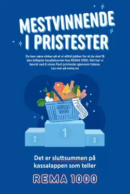 Rema 1000 kundeavis (gyldig til 18-10)