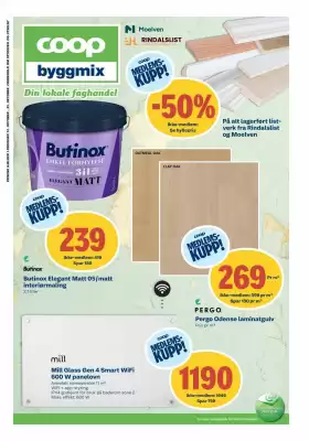 Coop Byggmix kundeavis (gyldig til 26-10)