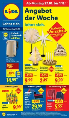 Lidl Prospekt (gültig bis 1-11)