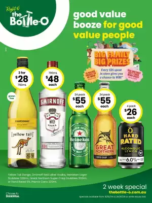The Bottle O catalogue (valid until 26-10)