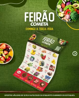 Encarte Cometa Supermercados (válido até 14-10)