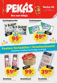 Pekås reklamblad vecka 42 Sida 1