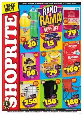 Shoprite catalogue (valid until 19-10)