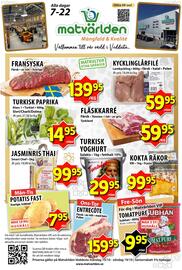 Matvärlden Tensta reklamblad vecka 42 Sida 1
