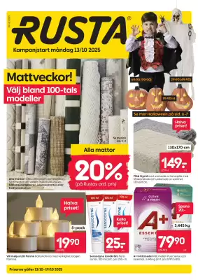 Rusta reklamblad (giltig till och med 19-10)