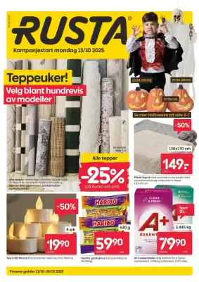 Rusta kundeavis (gyldig til 18-10)