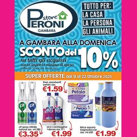Volantino Peroni Supermercati Pagina 1