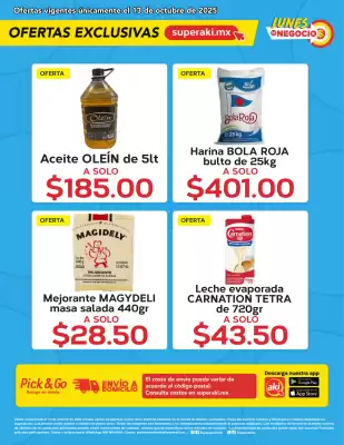 Folleto Super Aki (válido hasta 13-10)