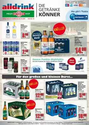 Profi Getränke Prospekt (gültig bis 25-10)