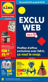 Catalogue Lidl | Exclu Web page 1