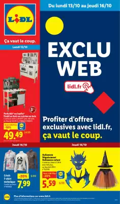 Catalogue Lidl (valable jusqu'au 16-10)