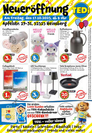 TEDi Prospekt woche 41 Seite 1