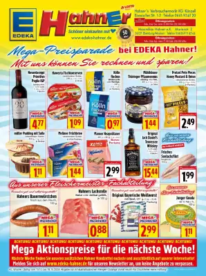 EDEKA Hahner Prospekt (gültig bis 18-10)