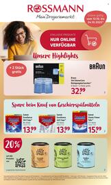 Rossmann Prospekt Seite 1