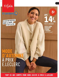 Catalogue E.Leclerc | Tissaia page 1