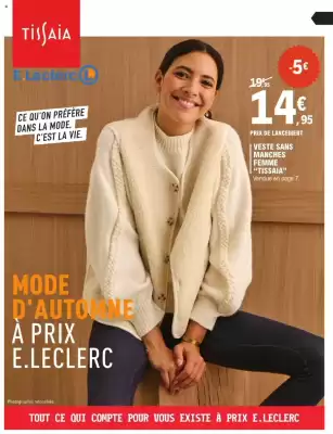 Catalogue E.Leclerc (valable jusqu'au 25-10)