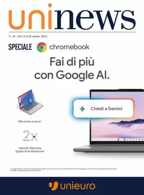 Volantino Unieuro (valido fino al 26-10)