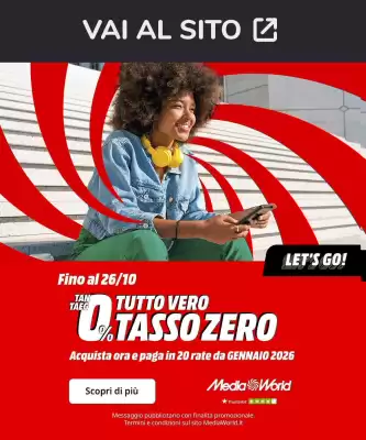 Volantino MediaWorld (valido fino al 26-10)