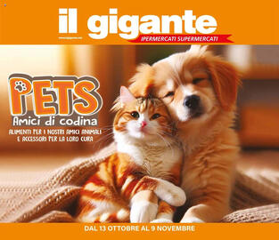 Volantino Il Gigante | Animali di casa Pagina 1