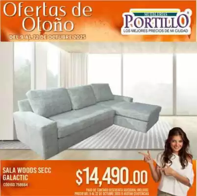 Catálogo Mueblerías Portillo (válido hasta 22-10)