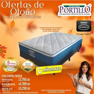 Catálogo Mueblerías Portillo (válido hasta 22-10)