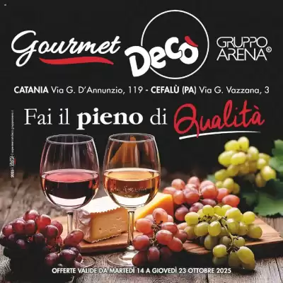 Volantino Gourmet Déco (valido fino al 23-10)