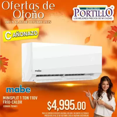Catálogo Mueblerías Portillo (válido hasta 22-10)