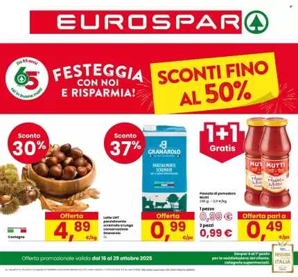 Volantino Eurospar (valido fino al 29-10)