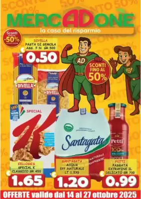 Volantino MercADone (valido fino al 27-10)