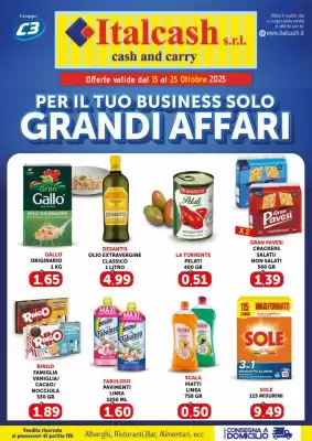 Volantino Italcash Cash & Carry (valido fino al 25-10)