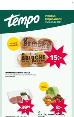 Tempo reklamblad (giltig till och med 19-10)
