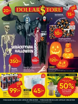DollarStore annonsblad (giltig till och med 19-10)