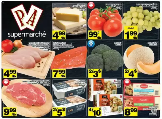 Supermarché PA flyer (valid until 20-10)
