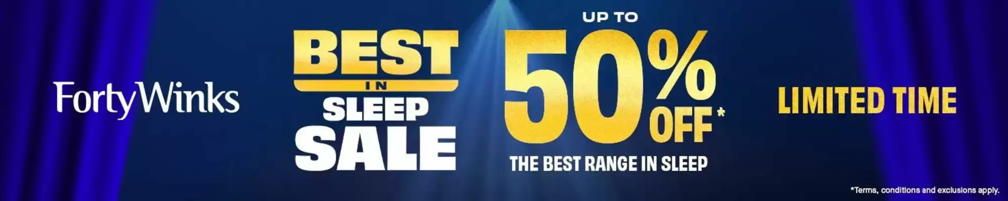 Forty Winks catalogue (valid until 13-11)