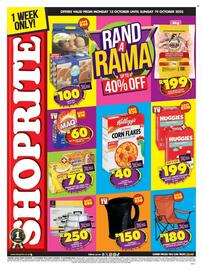 Shoprite catalogue week 42 Page 1